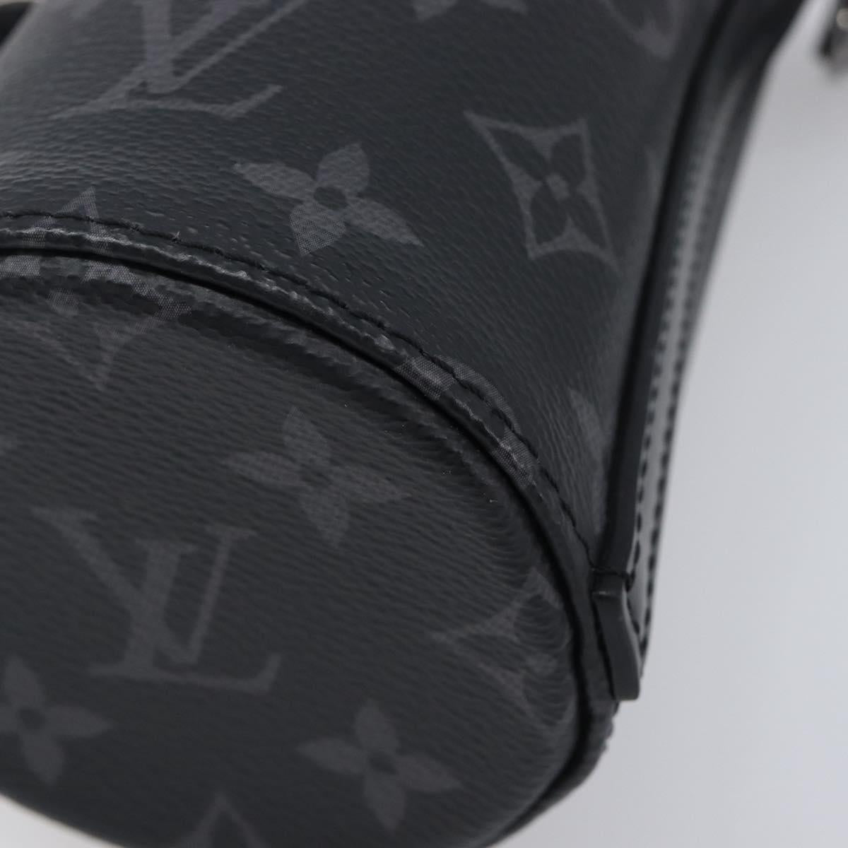 LOUIS VUITTON Monogram Eclipse Bottle Holder Porte Boutille GI0398 Auth 202678M