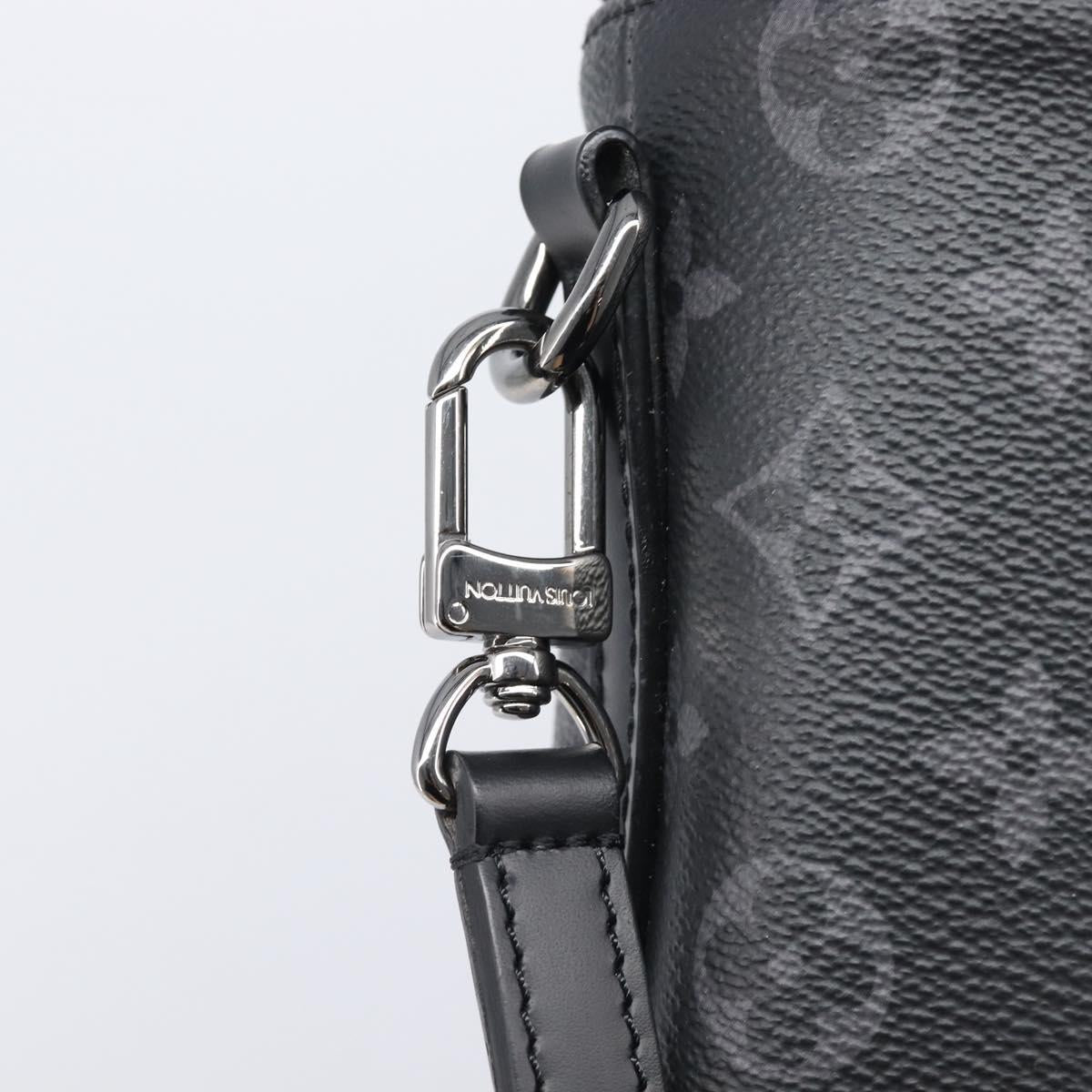 LOUIS VUITTON Monogram Eclipse Bottle Holder Porte Boutille GI0398 Auth 202678M