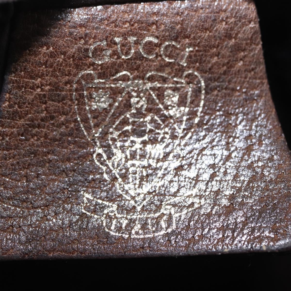 GUCCI GG Supreme Shoulder Bag PVC Beige Gold 001 23 151 Auth 202680
