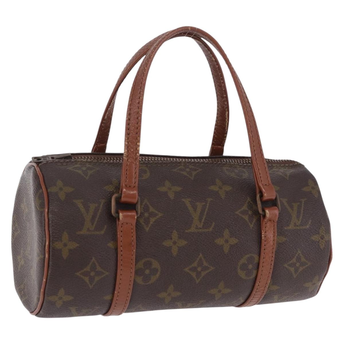 LOUIS VUITTON Monogram Papillon 22 Hand Bag M51367 LV Auth 202689