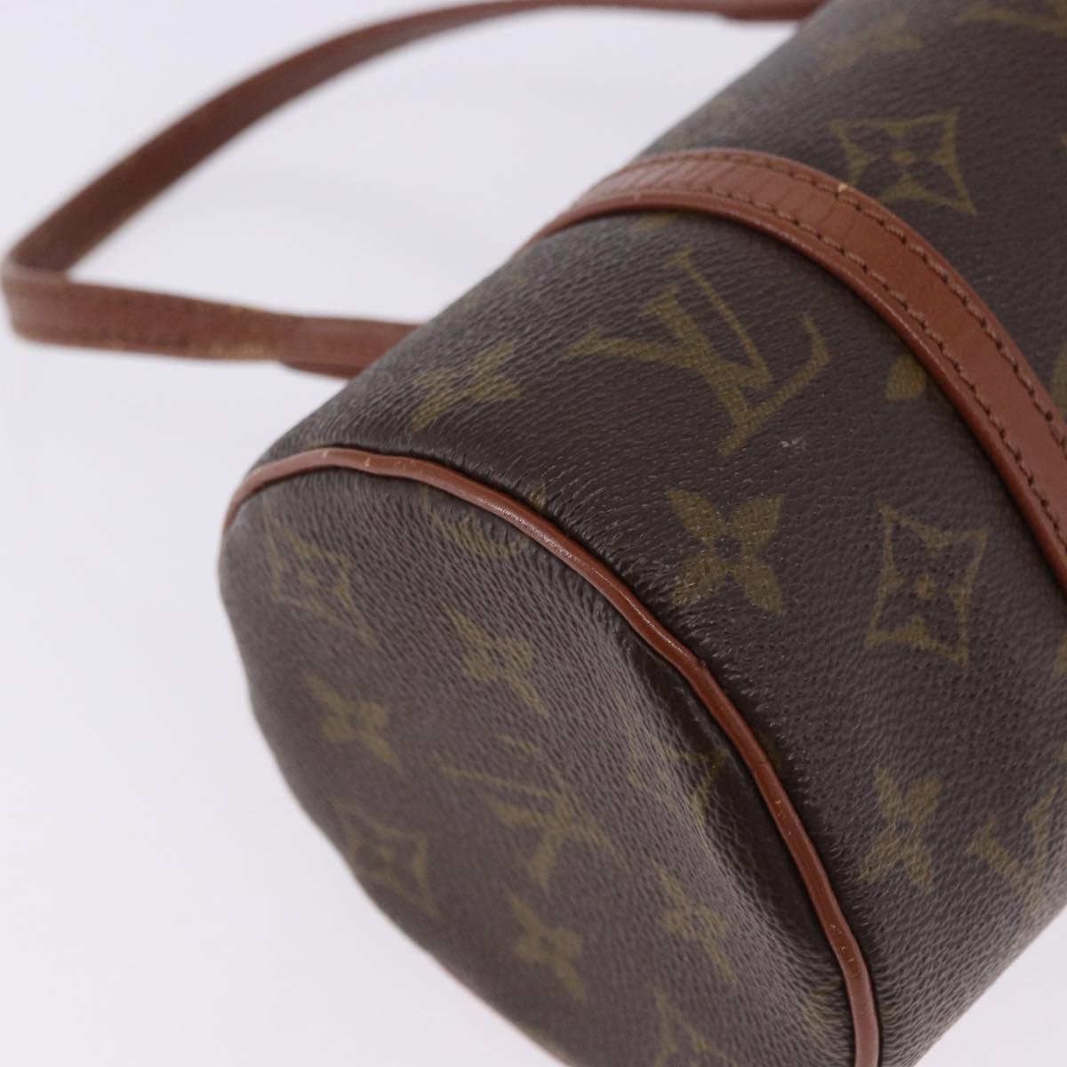 LOUIS VUITTON Monogram Papillon 22 Hand Bag M51367 LV Auth 202689