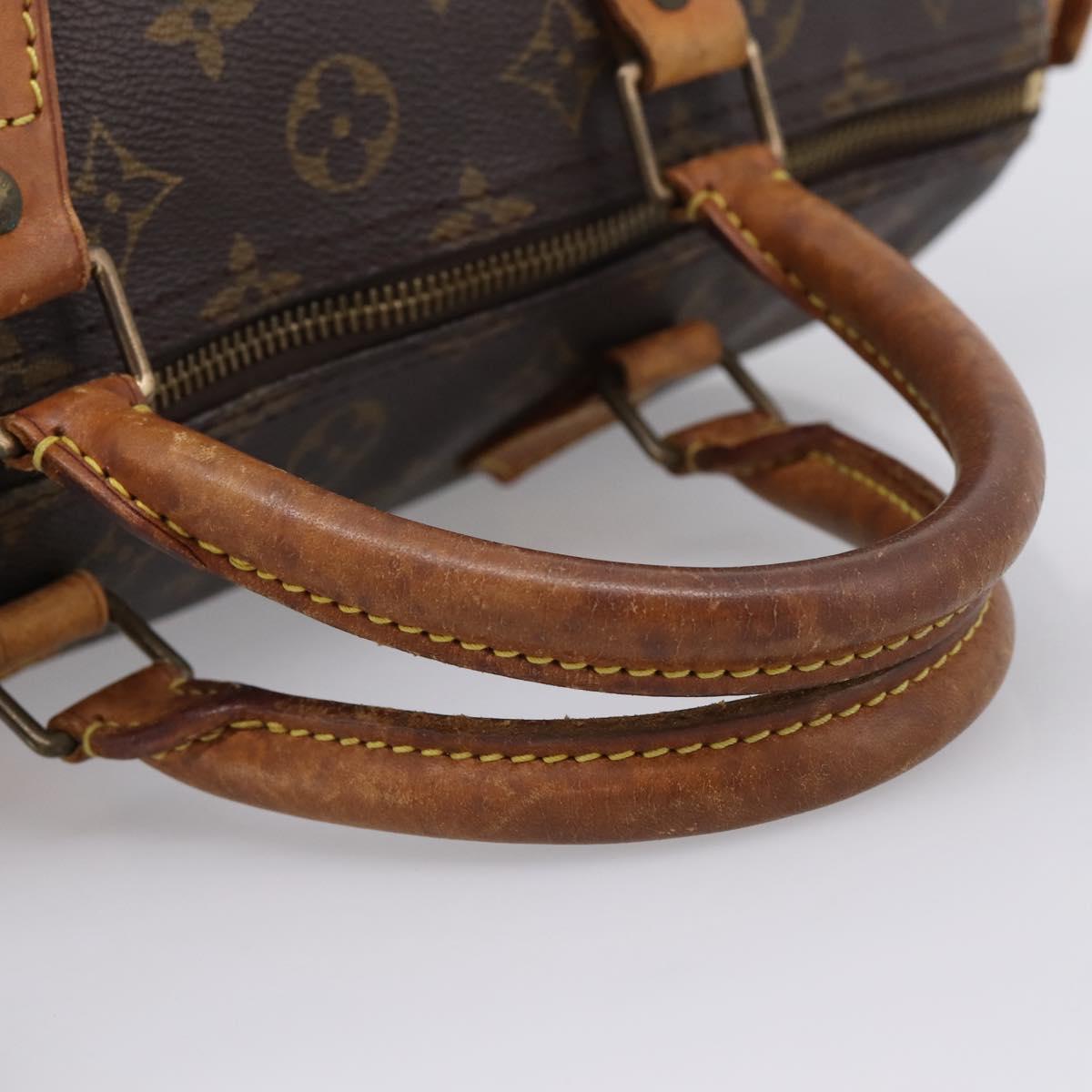 LOUIS VUITTON Monogram Speedy 30 Hand Bag M41526 LV Auth 202692