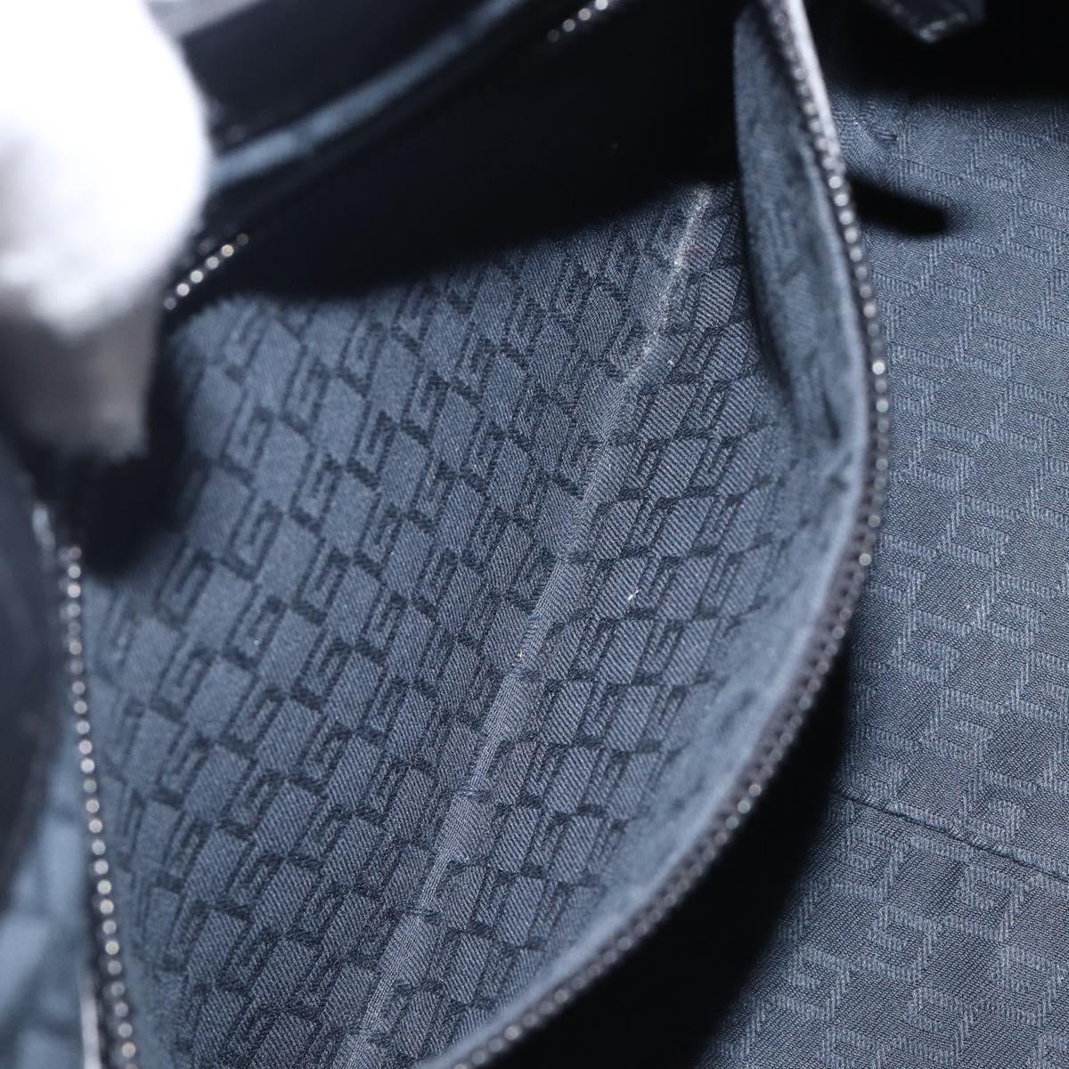 GUCCI Shoulder Bag Leather Black 106236 Auth 202694V