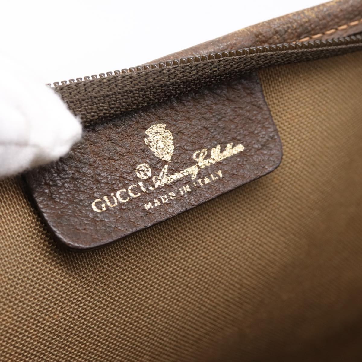 GUCCI GG Supreme Tote Bag PVC Beige Auth 202702