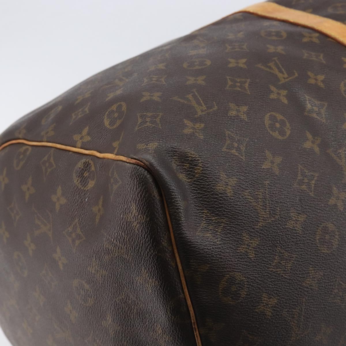 LOUIS VUITTON Monogram Keepall 60 Boston Bag M41422 LV Auth 202706