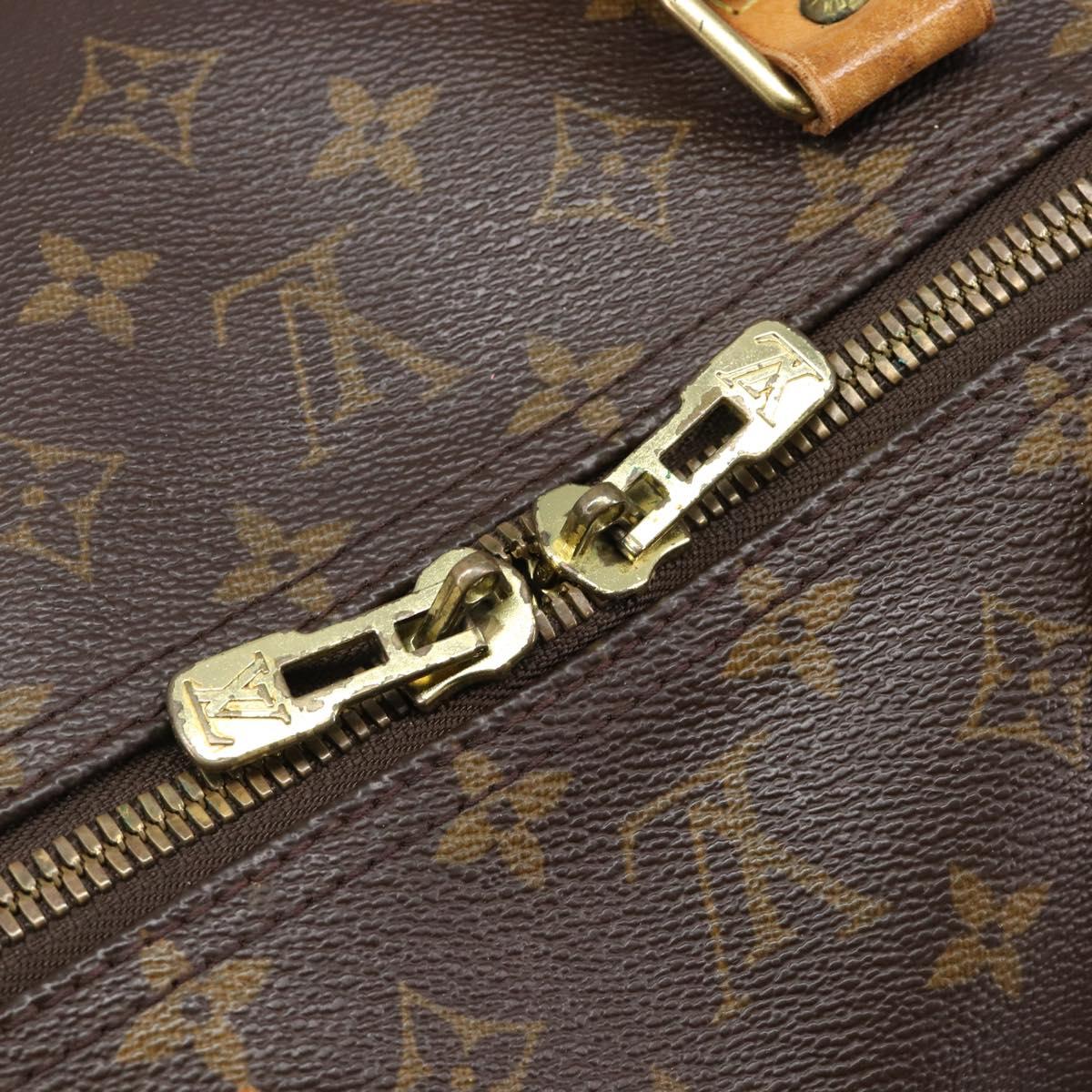 LOUIS VUITTON Monogram Keepall 60 Boston Bag M41422 LV Auth 202706