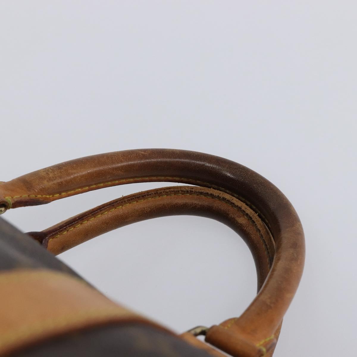 LOUIS VUITTON Monogram Keepall 60 Boston Bag M41422 LV Auth 202706