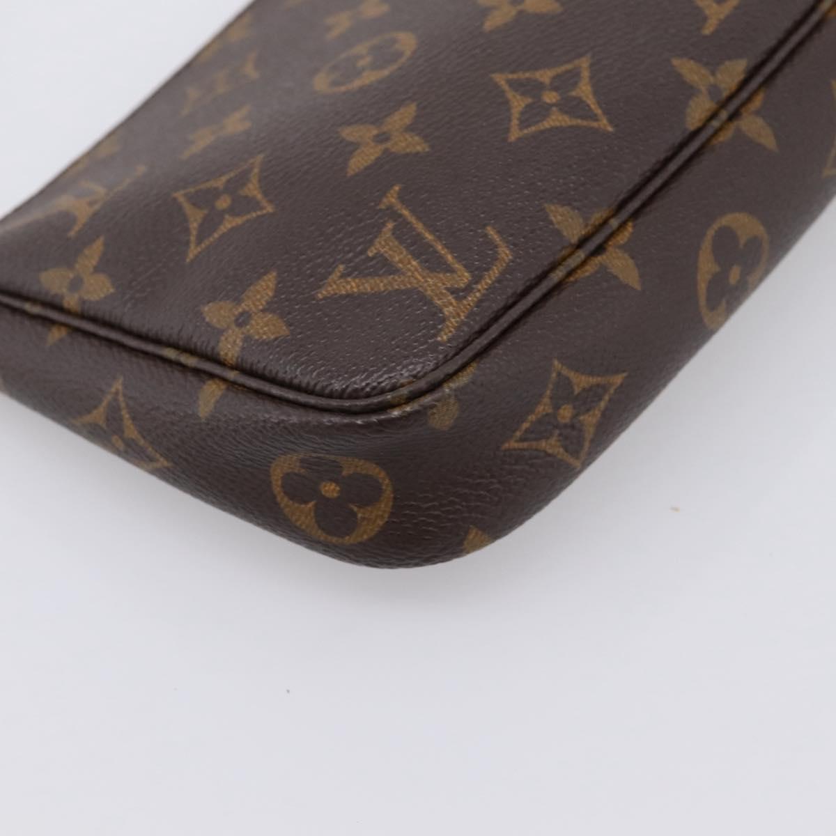 LOUIS VUITTON Monogram Pochette Accessoires Pouch M51980 LV Auth 202708A