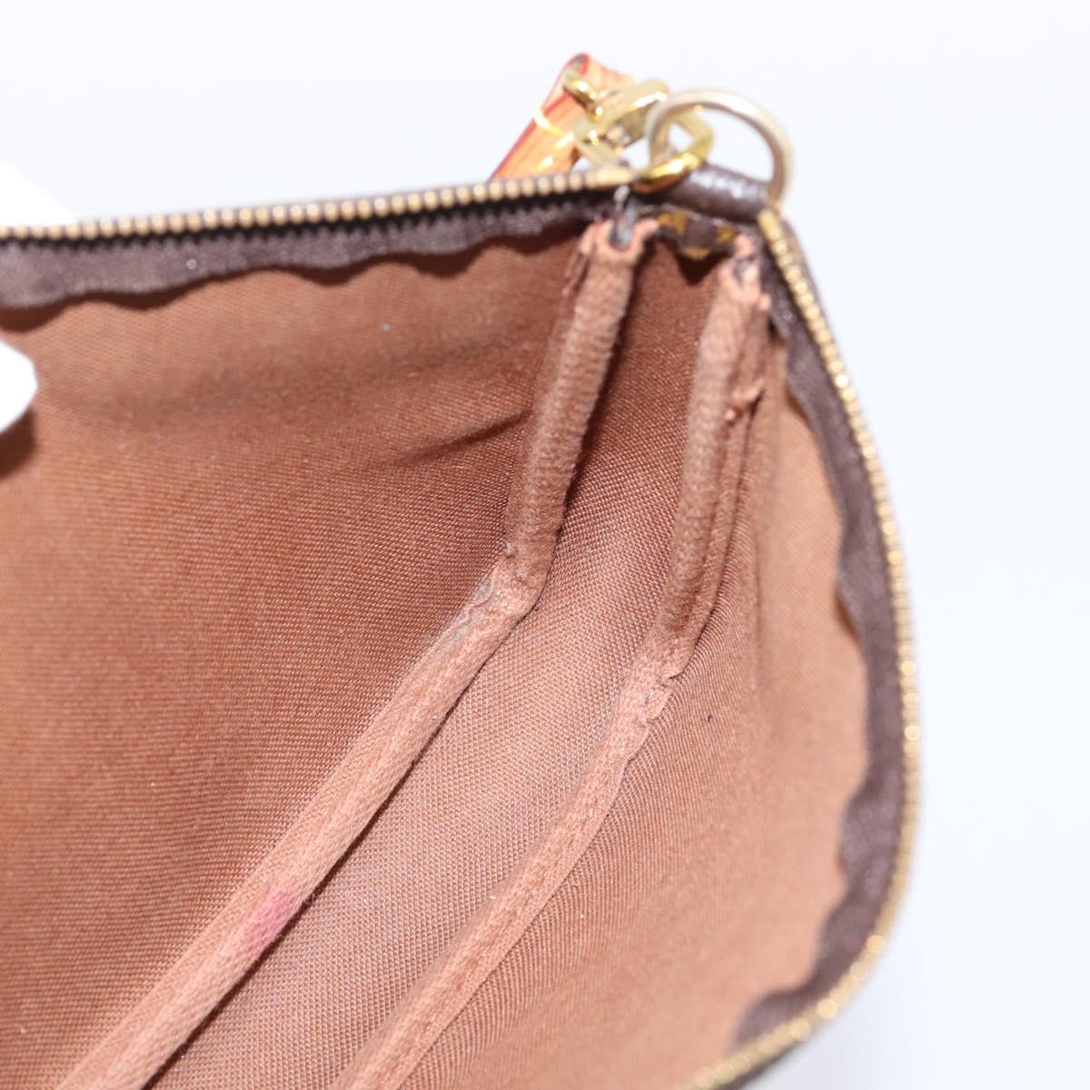 LOUIS VUITTON Monogram Pochette Accessoires Pouch M51980 LV Auth 202708A