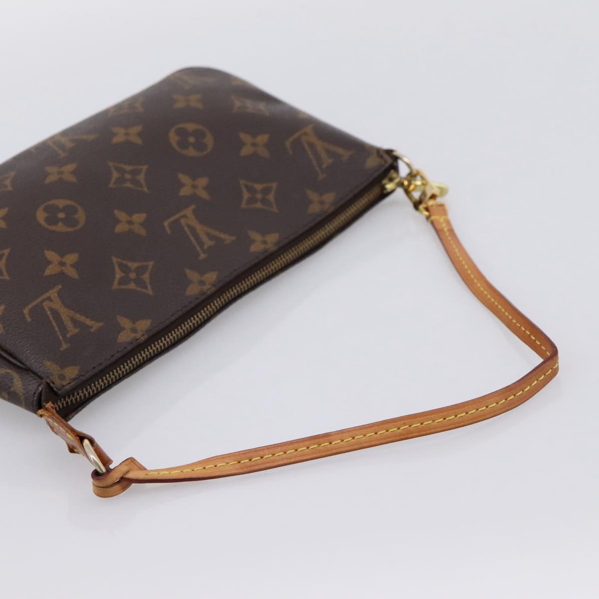 LOUIS VUITTON Monogram Pochette Accessoires Pouch M51980 LV Auth 202708A