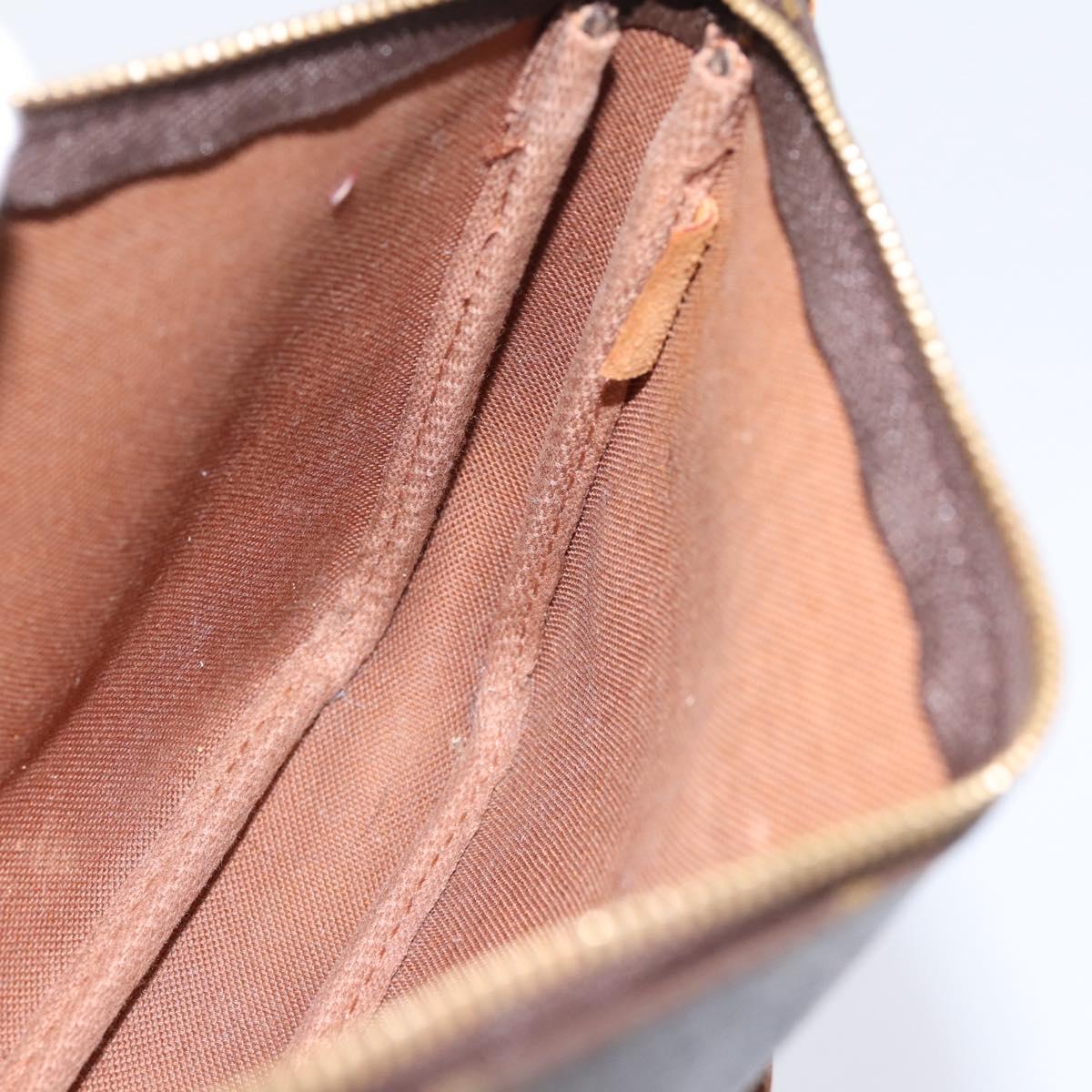 LOUIS VUITTON Monogram Pochette Accessoires Pouch M51980 LV Auth 202709
