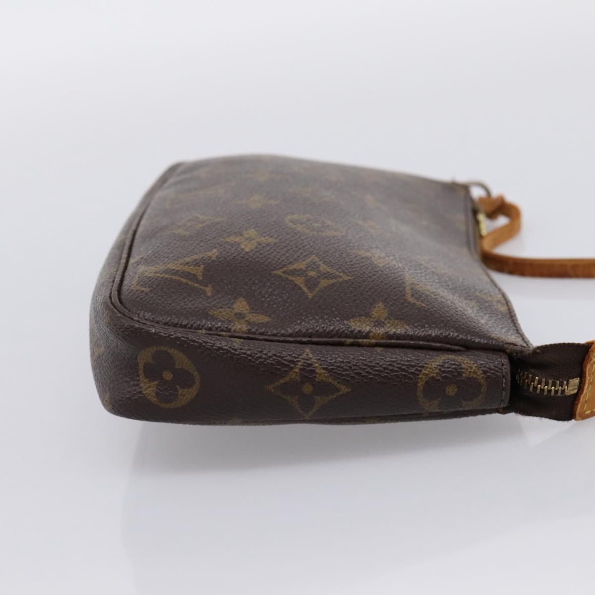 LOUIS VUITTON Monogram Pochette Accessoires Pouch M51980 LV Auth 202709