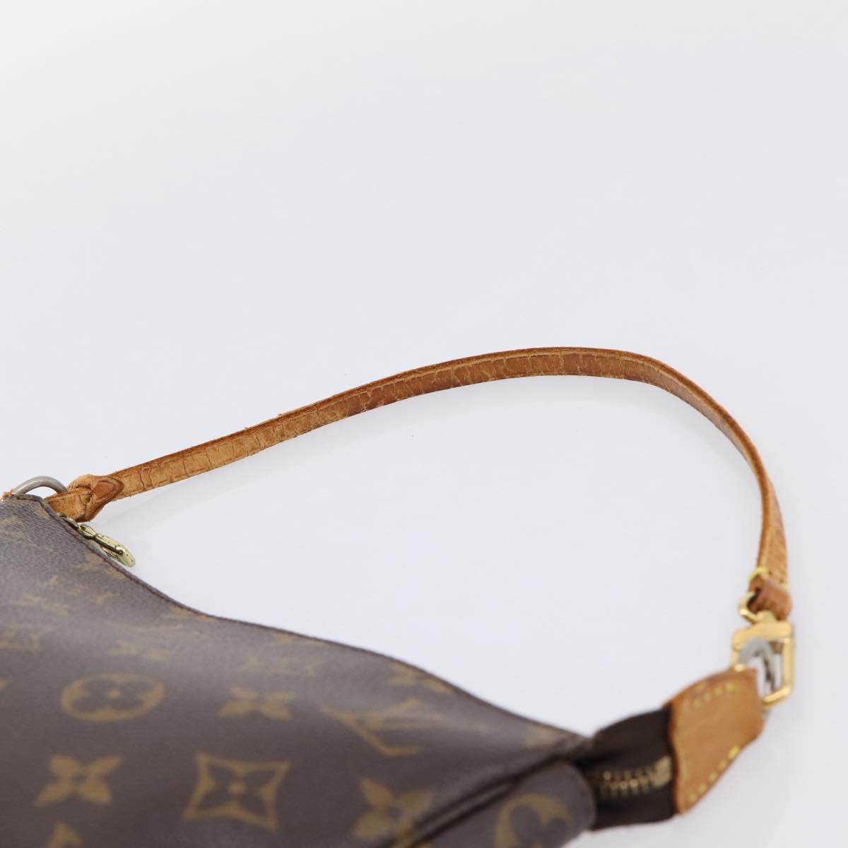 LOUIS VUITTON Monogram Pochette Accessoires Pouch M51980 LV Auth 202709