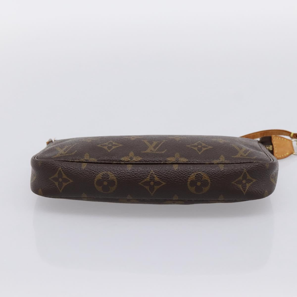 LOUIS VUITTON Monogram Pochette Accessoires Pouch M51980 LV Auth 202709