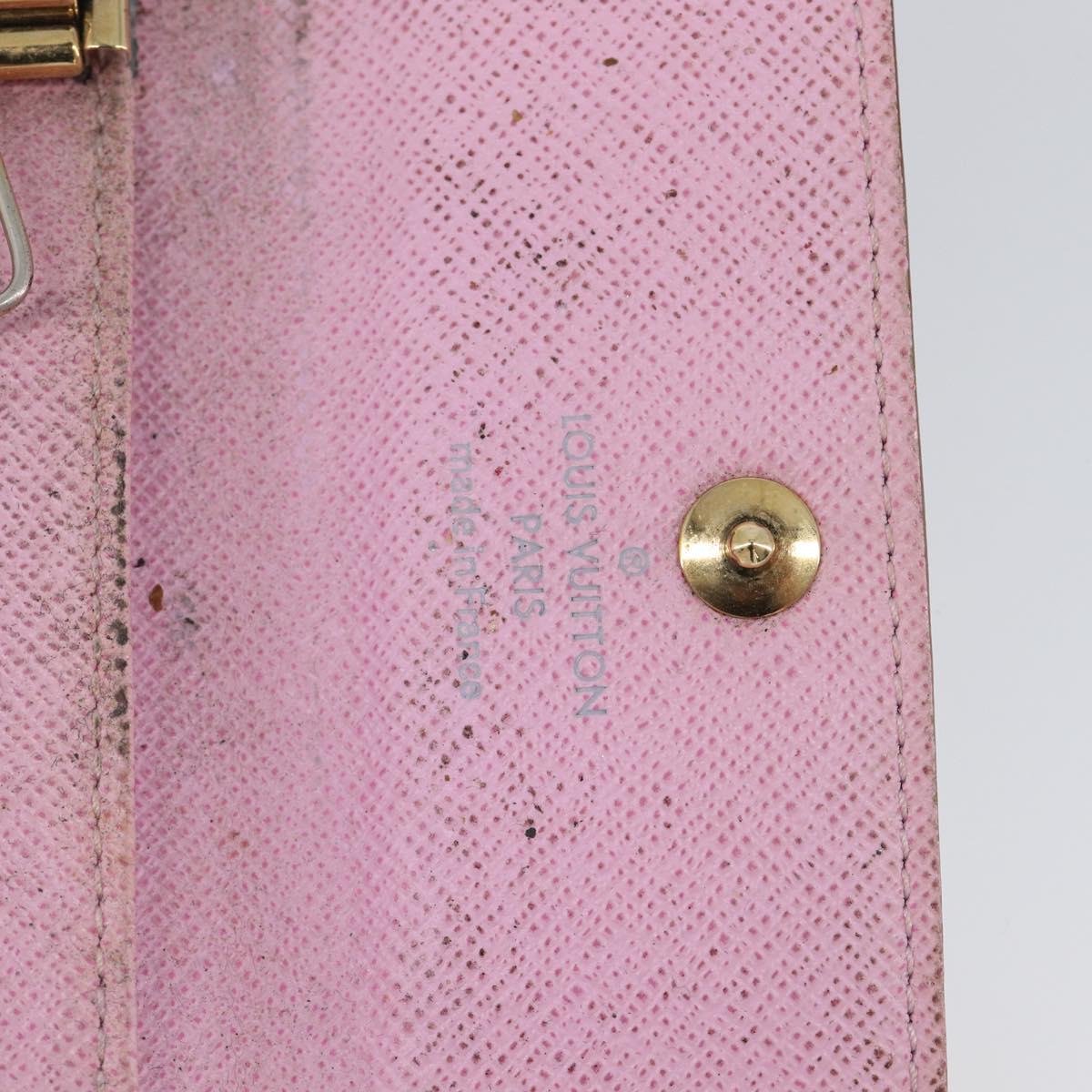 LOUIS VUITTON Monogram Multicolor Multicles 4 Key Case White M93731 Auth 202746