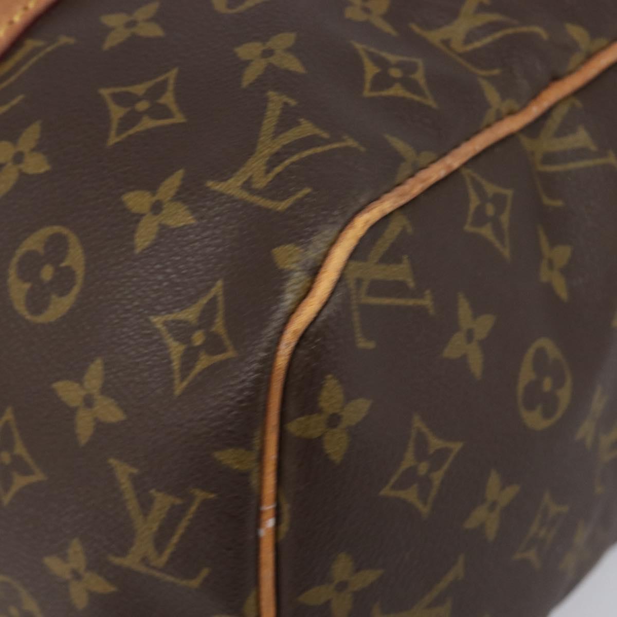LOUIS VUITTON Monogram Sac Souple 35 Boston Bag M41626 LV Auth 202770