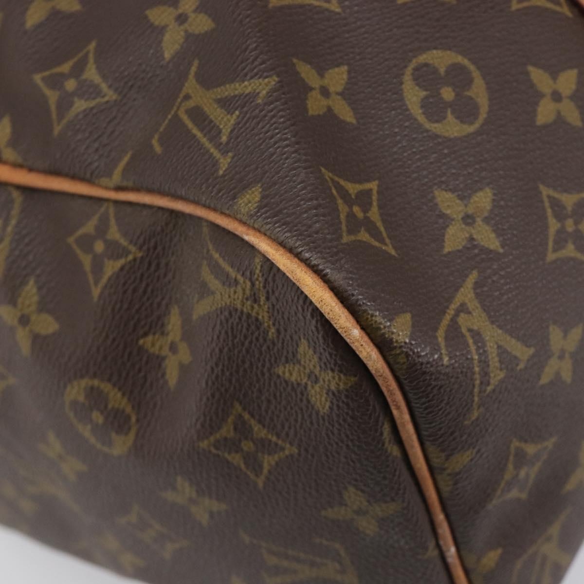 LOUIS VUITTON Monogram Sac Souple 35 Boston Bag M41626 LV Auth 202770