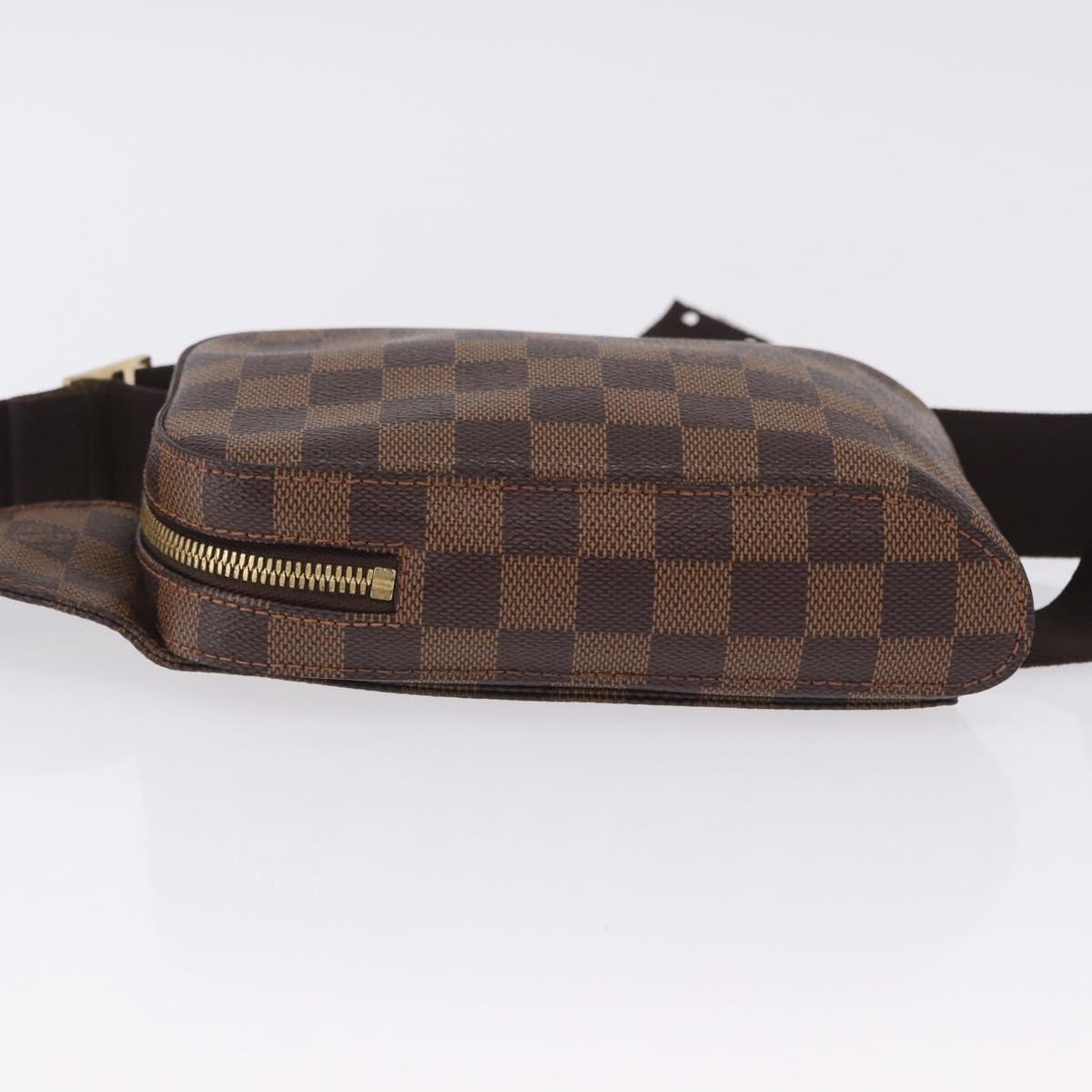 LOUIS VUITTON Damier Ebene Geronimos Shoulder Bag N51994 LV Auth 202802