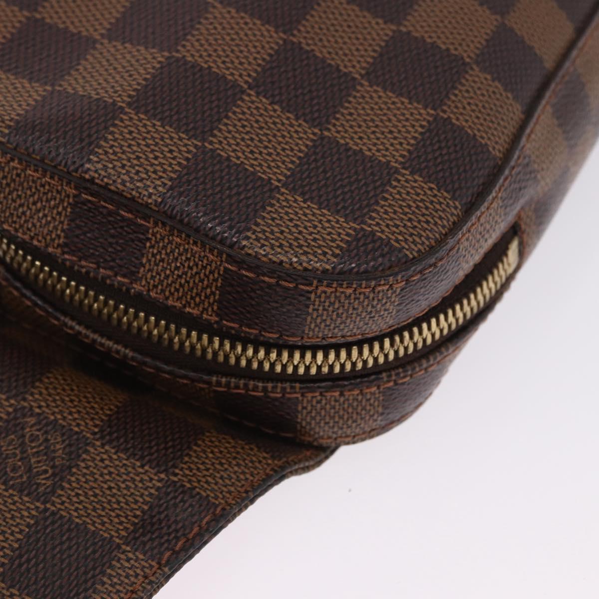 LOUIS VUITTON Damier Ebene Geronimos Shoulder Bag N51994 LV Auth 202802