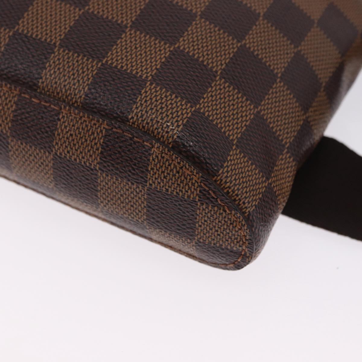 LOUIS VUITTON Damier Ebene Geronimos Shoulder Bag N51994 LV Auth 202802
