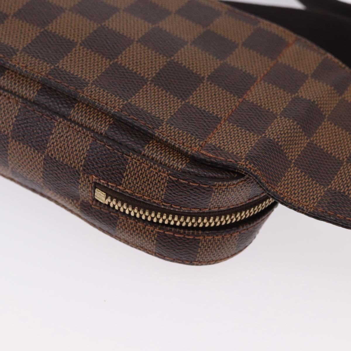LOUIS VUITTON Damier Ebene Geronimos Shoulder Bag N51994 LV Auth 202802