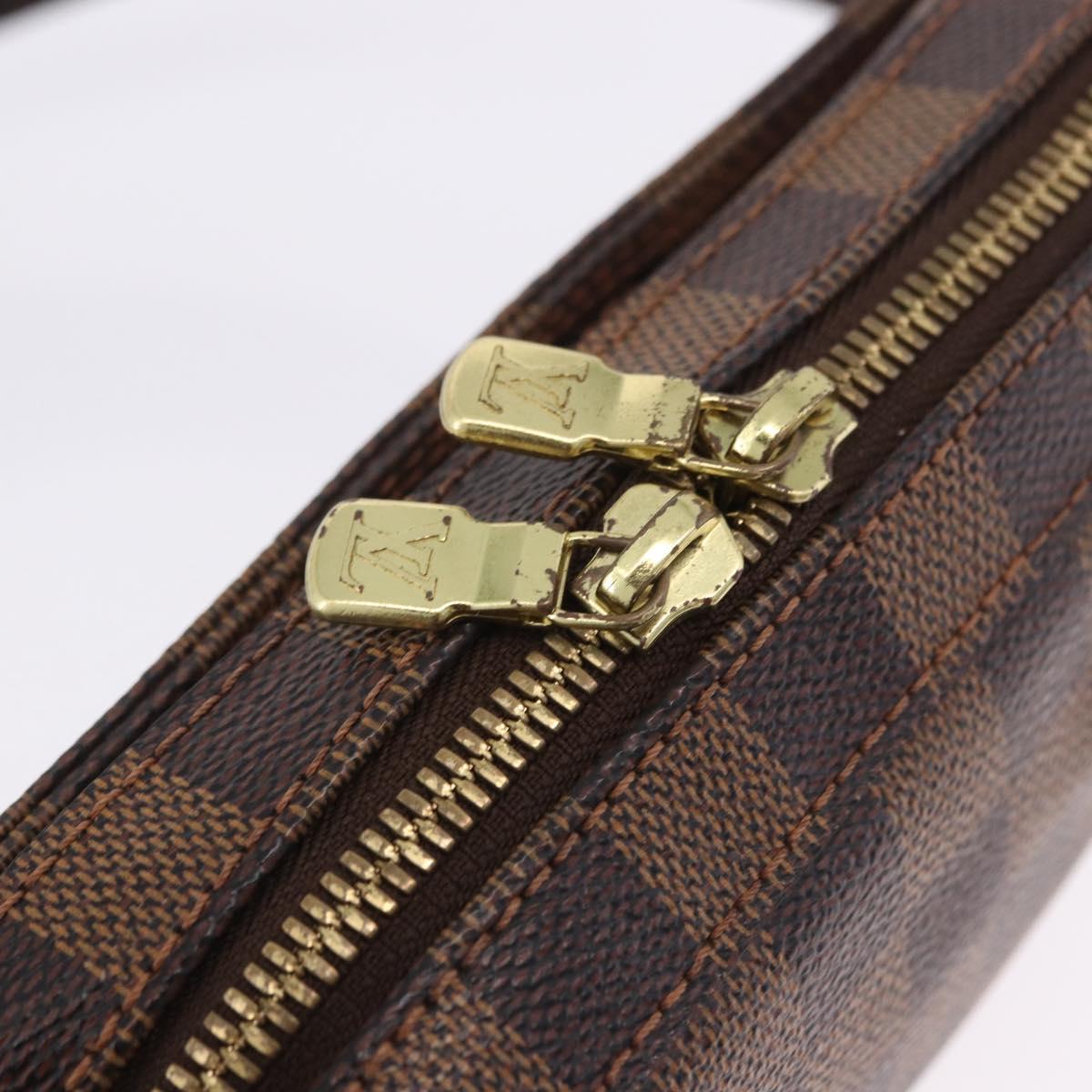 LOUIS VUITTON Damier Ebene Geronimos Shoulder Bag N51994 LV Auth 202802