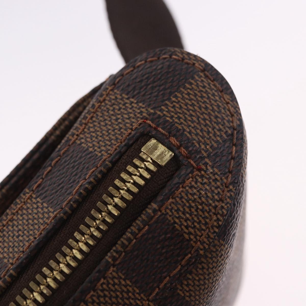 LOUIS VUITTON Damier Ebene Geronimos Shoulder Bag N51994 LV Auth 202802
