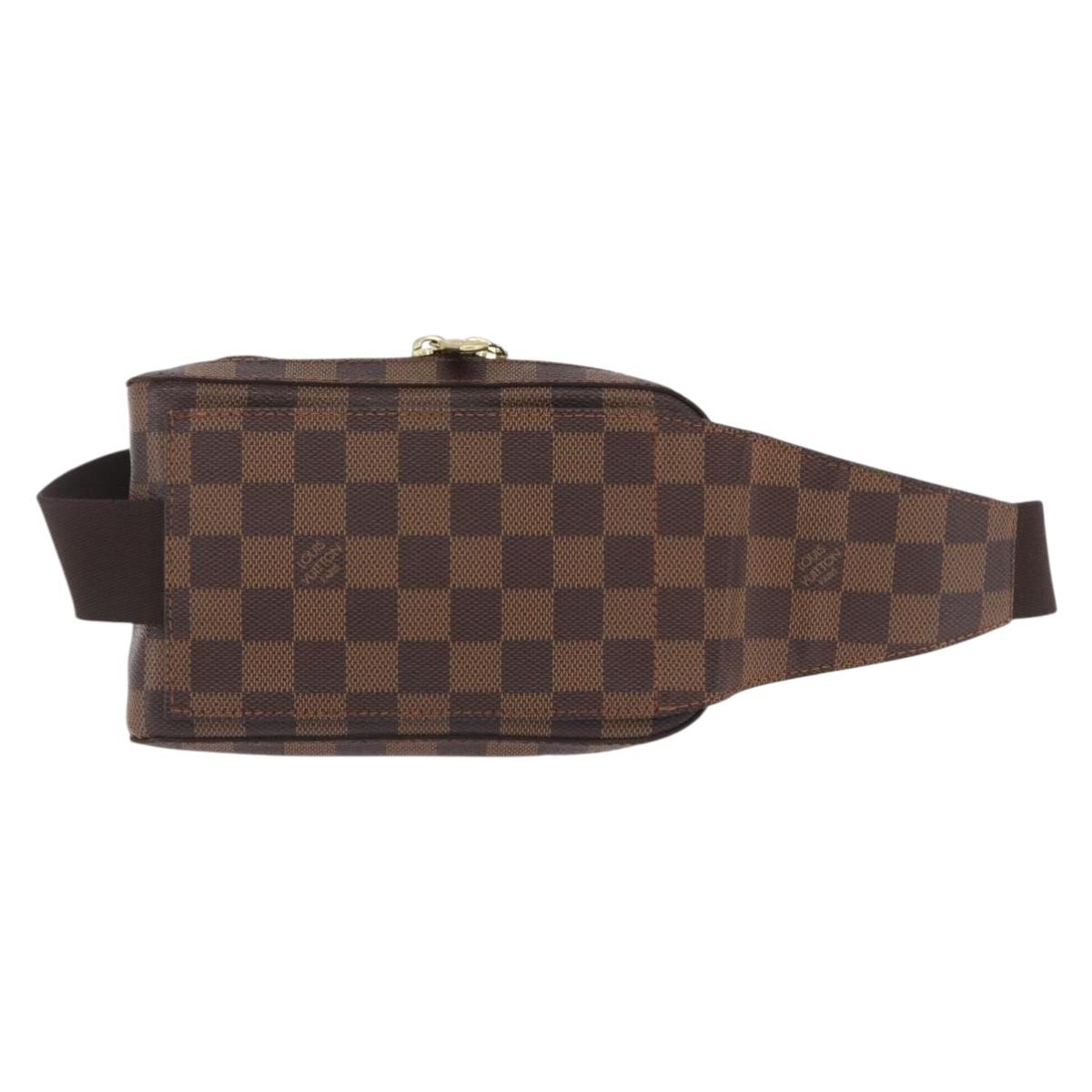 LOUIS VUITTON Damier Ebene Geronimos Shoulder Bag N51994 LV Auth 202802