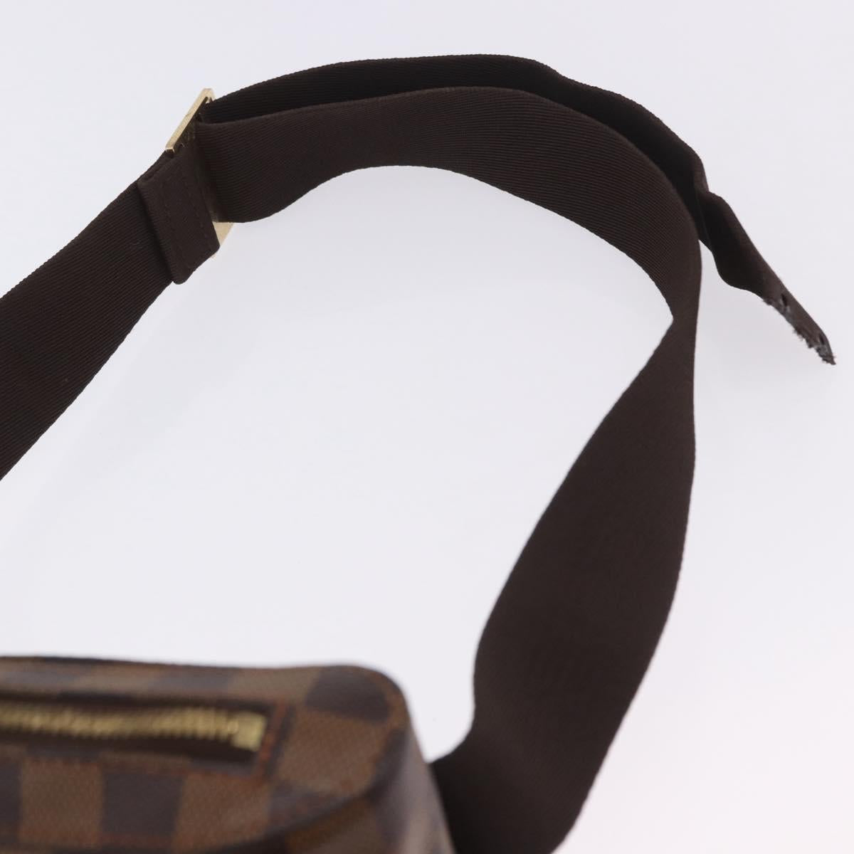 LOUIS VUITTON Damier Ebene Geronimos Shoulder Bag N51994 LV Auth 202802