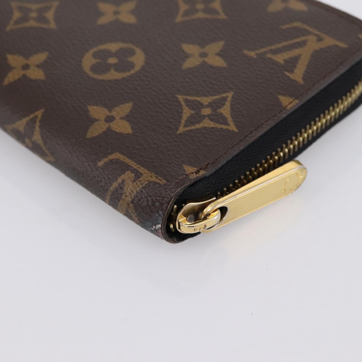 LOUIS VUITTON Monogram Yamamoto Kansai Zippy Wallet M67249 LV Auth 202803