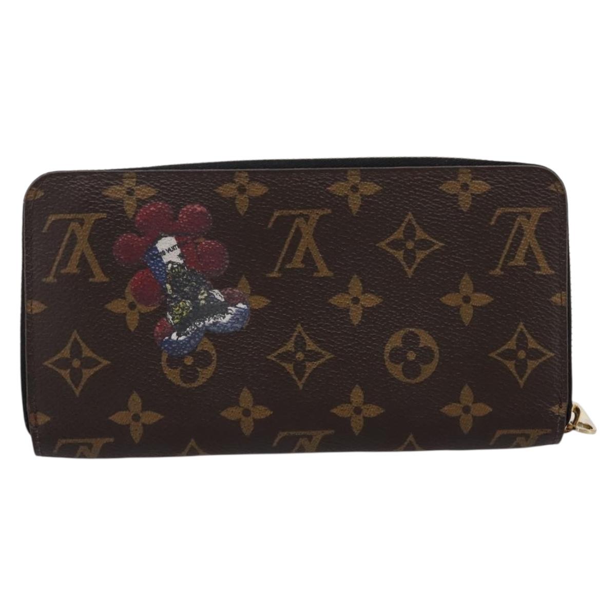 LOUIS VUITTON Monogram Yamamoto Kansai Zippy Wallet M67249 LV Auth 202803
