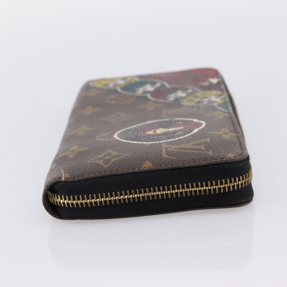 LOUIS VUITTON Monogram Yamamoto Kansai Zippy Wallet M67249 LV Auth 202803