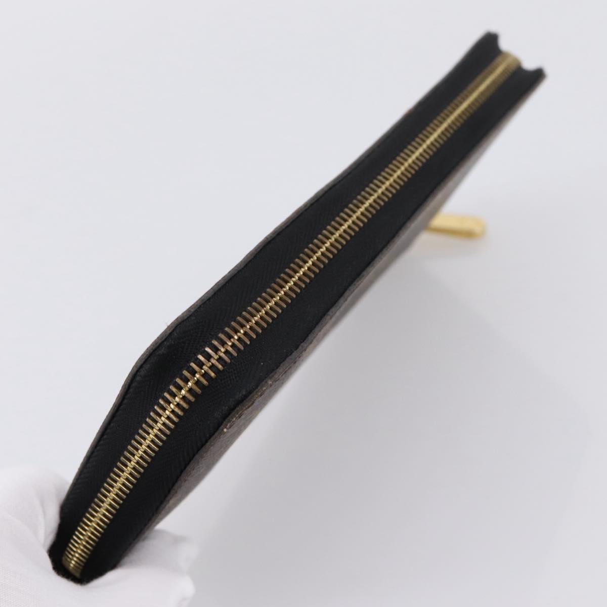 LOUIS VUITTON Monogram Yamamoto Kansai Zippy Wallet M67249 LV Auth 202803
