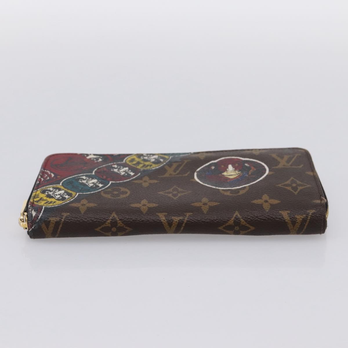 LOUIS VUITTON Monogram Yamamoto Kansai Zippy Wallet M67249 LV Auth 202803