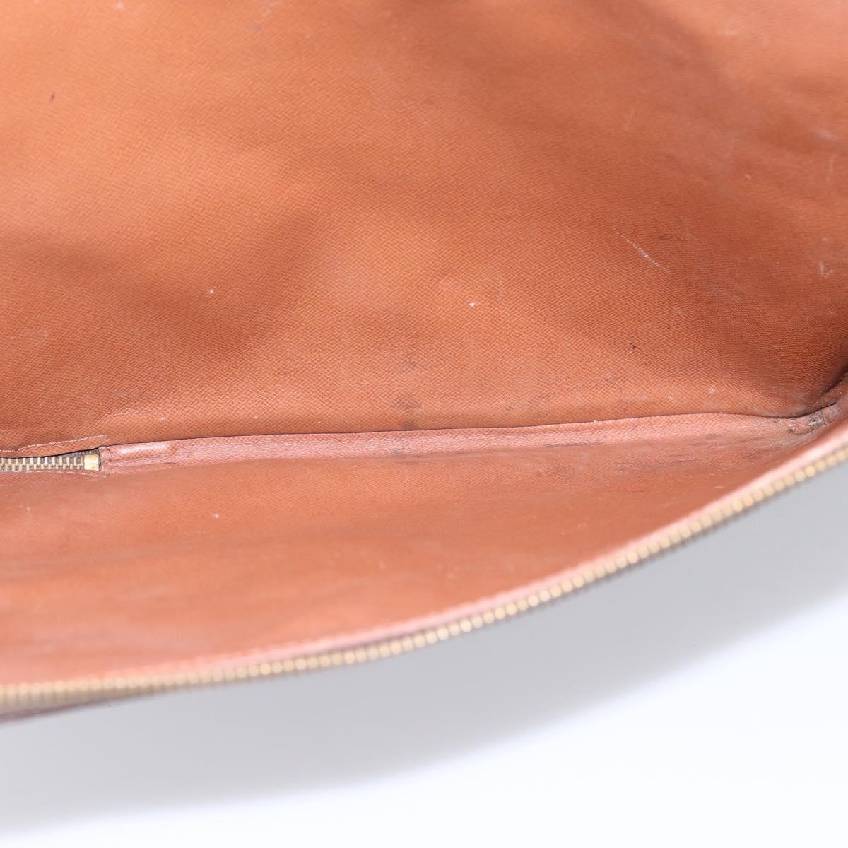 LOUIS VUITTON Monogram Posh Documents 33 Clutch Bag M53457 LV Auth 202804