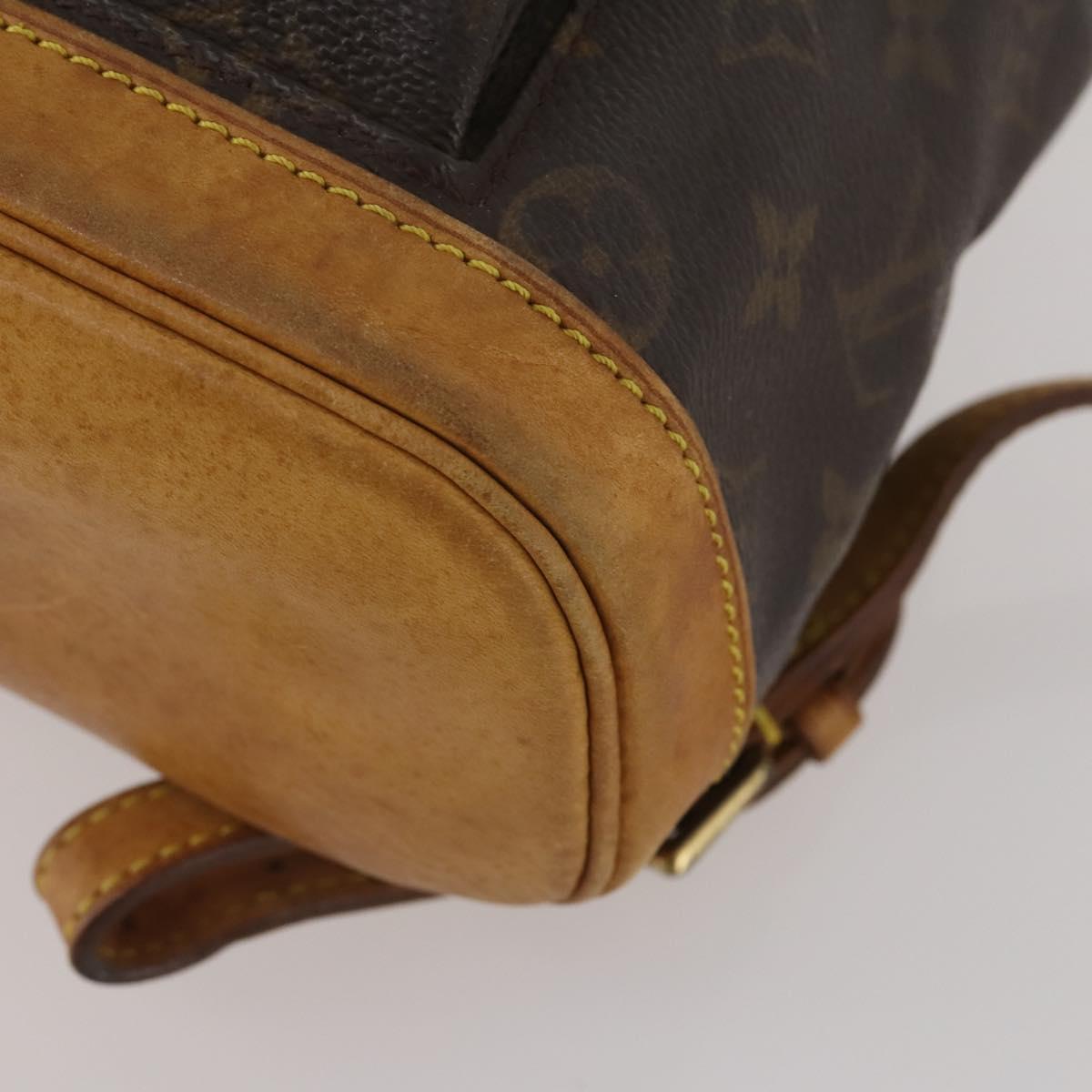 LOUIS VUITTON Monogram Montsouris PM Backpack M51137 LV Auth 202806