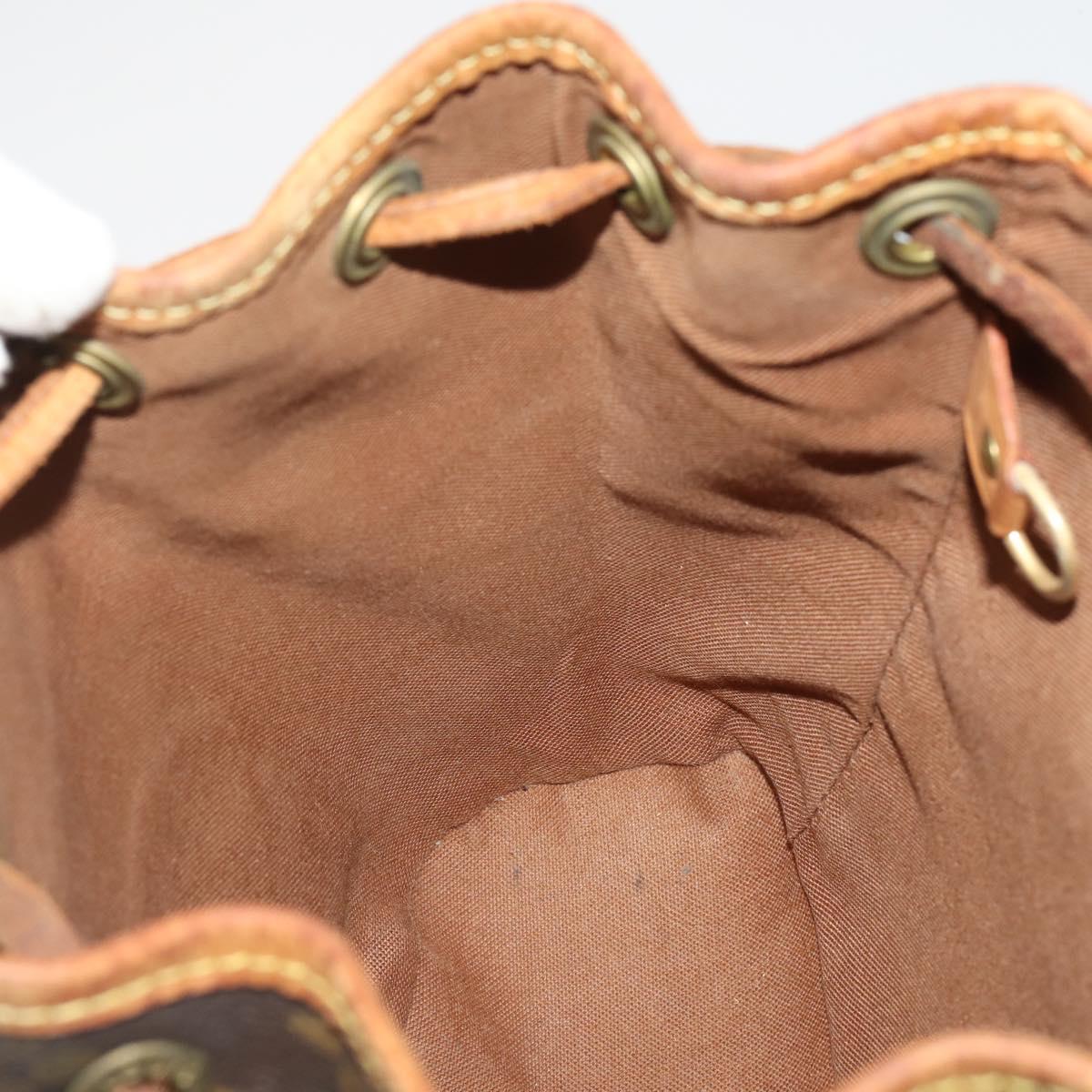 LOUIS VUITTON Monogram Montsouris PM Backpack M51137 LV Auth 202806