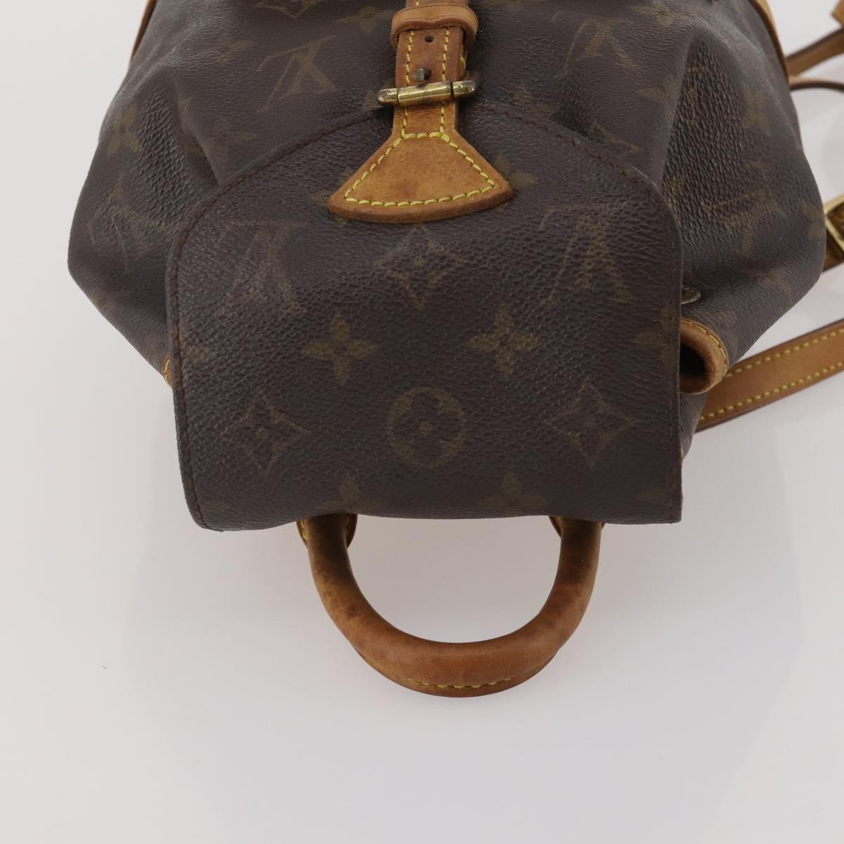 LOUIS VUITTON Monogram Montsouris PM Backpack M51137 LV Auth 202806