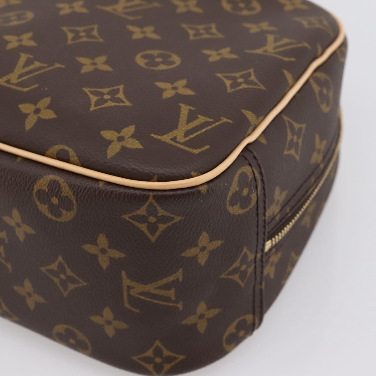 LOUIS VUITTON Monogram Trouville Hand Bag M42228 LV Auth 202808SAM