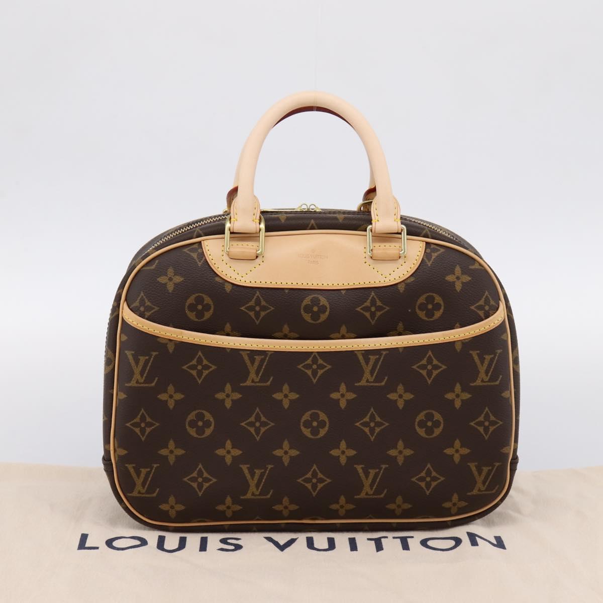 LOUIS VUITTON Monogram Trouville Hand Bag M42228 LV Auth 202808SAM