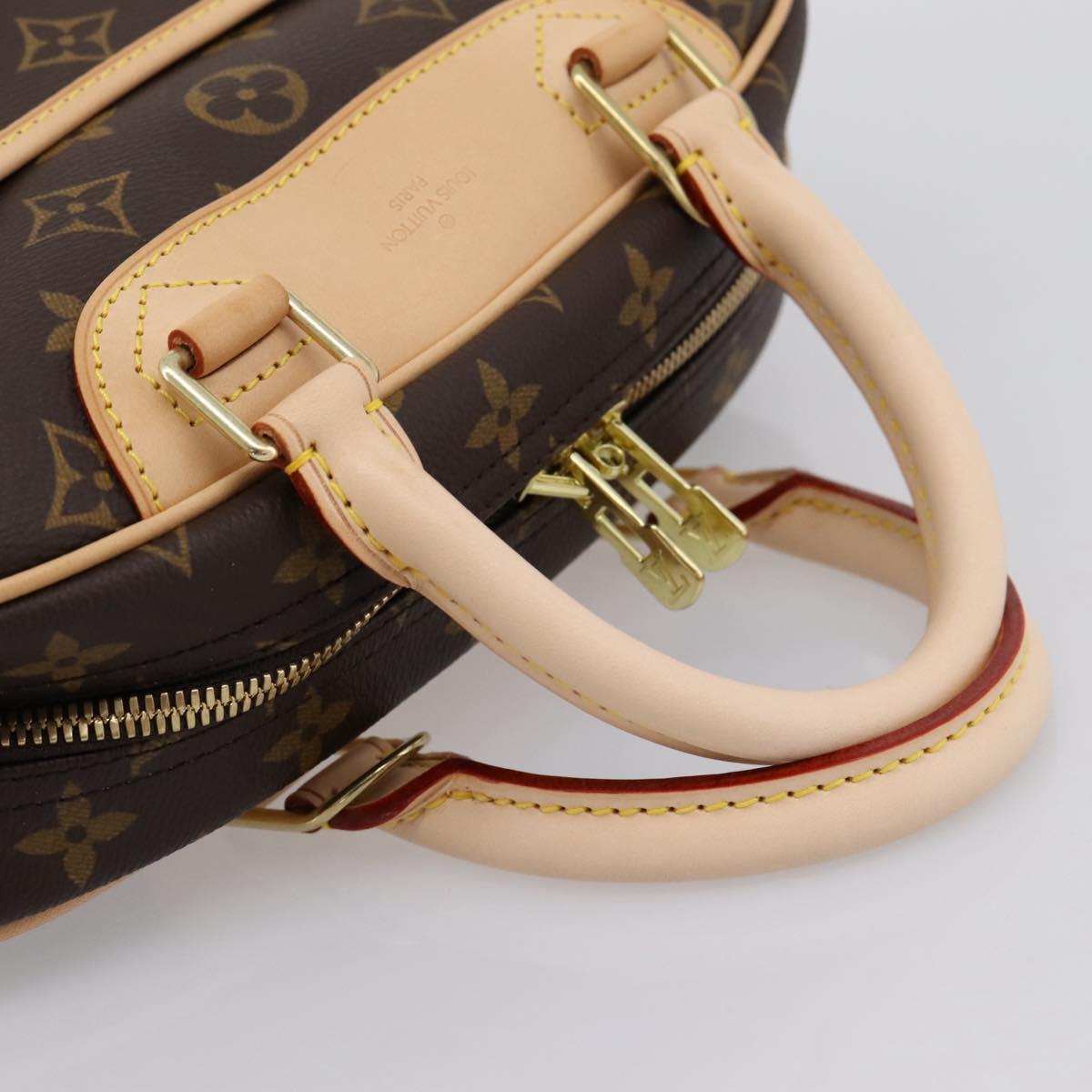 LOUIS VUITTON Monogram Trouville Hand Bag M42228 LV Auth 202808SAM