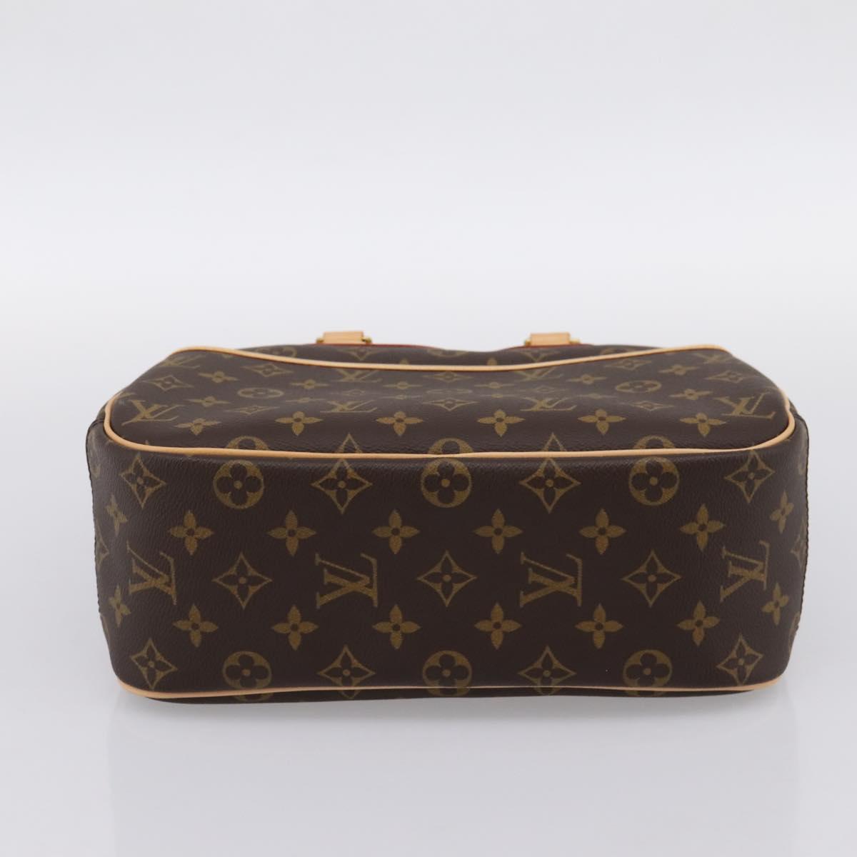LOUIS VUITTON Monogram Trouville Hand Bag M42228 LV Auth 202808SAM