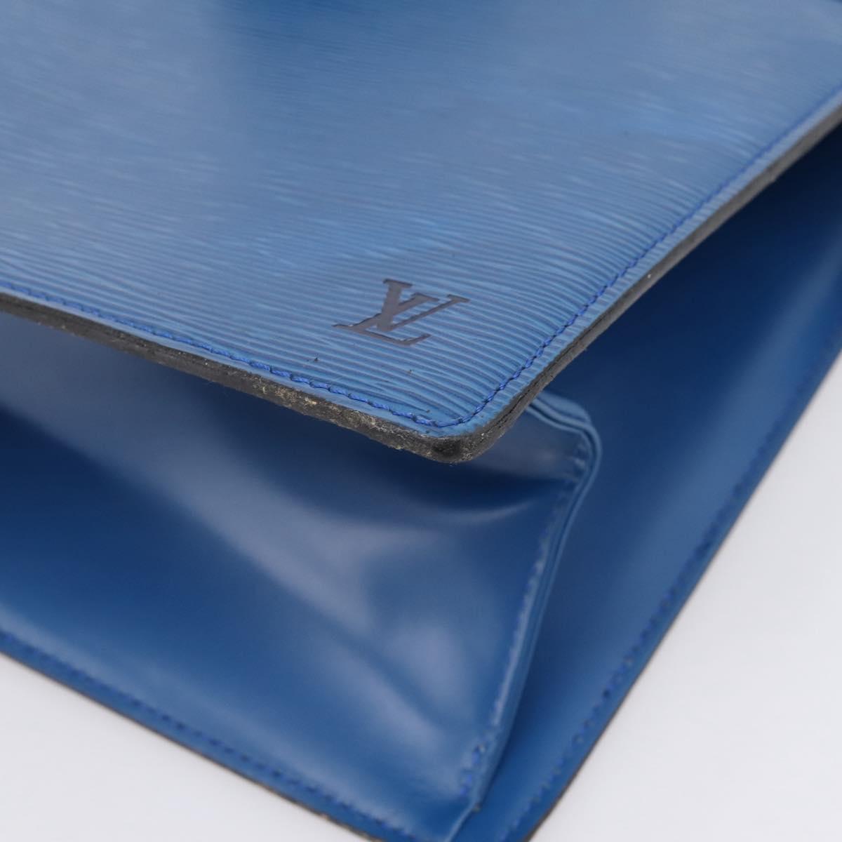 LOUIS VUITTON Epi Riviera Hand Bag Blue M48185 LV Auth 202810