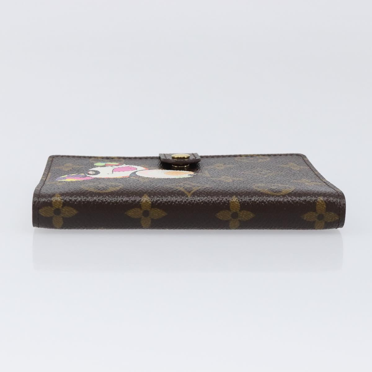 LOUIS VUITTON Monogram Panda Agenda PM Day Planner Cover R20011 LV Auth 202812V