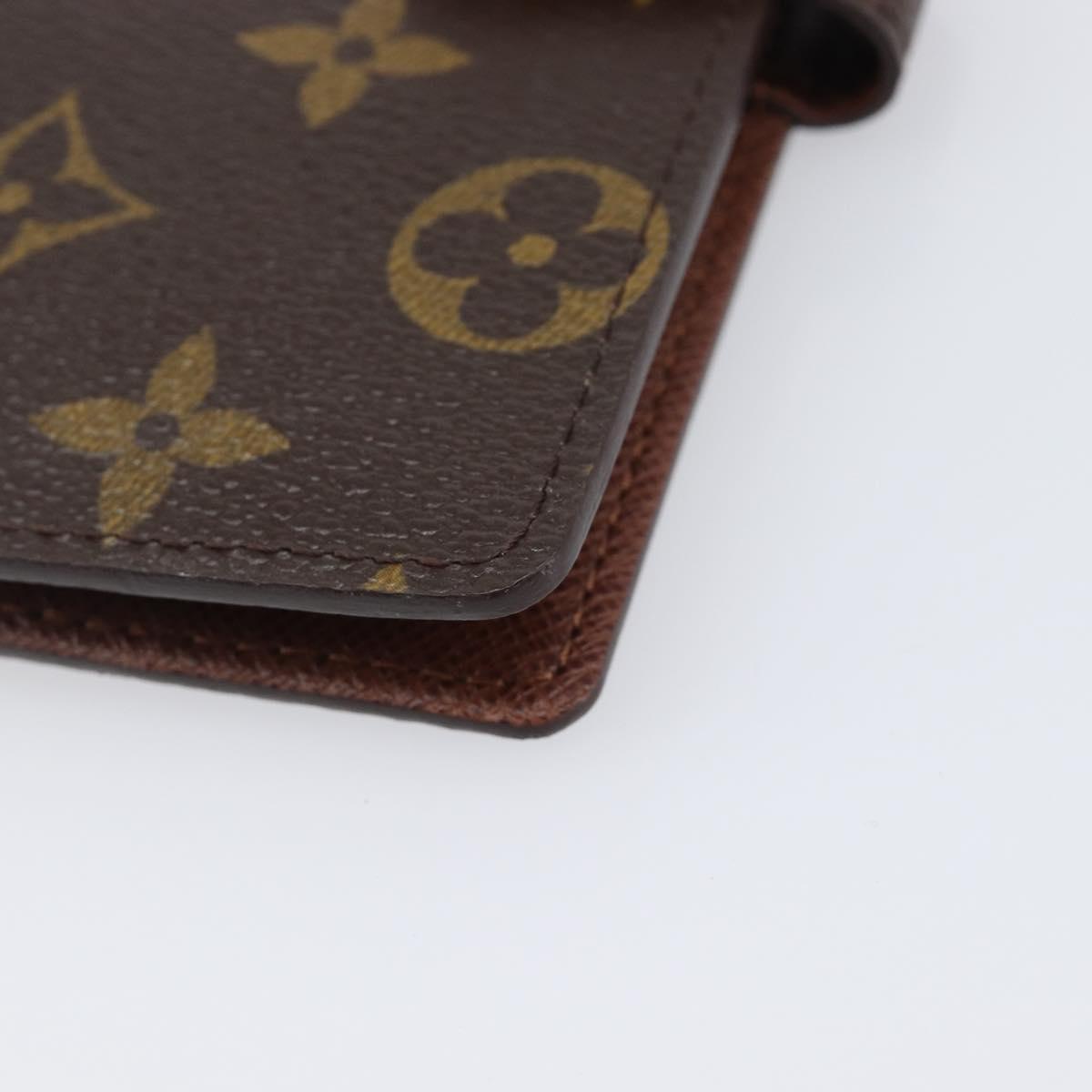 LOUIS VUITTON Monogram Panda Agenda PM Day Planner Cover R20011 LV Auth 202812V