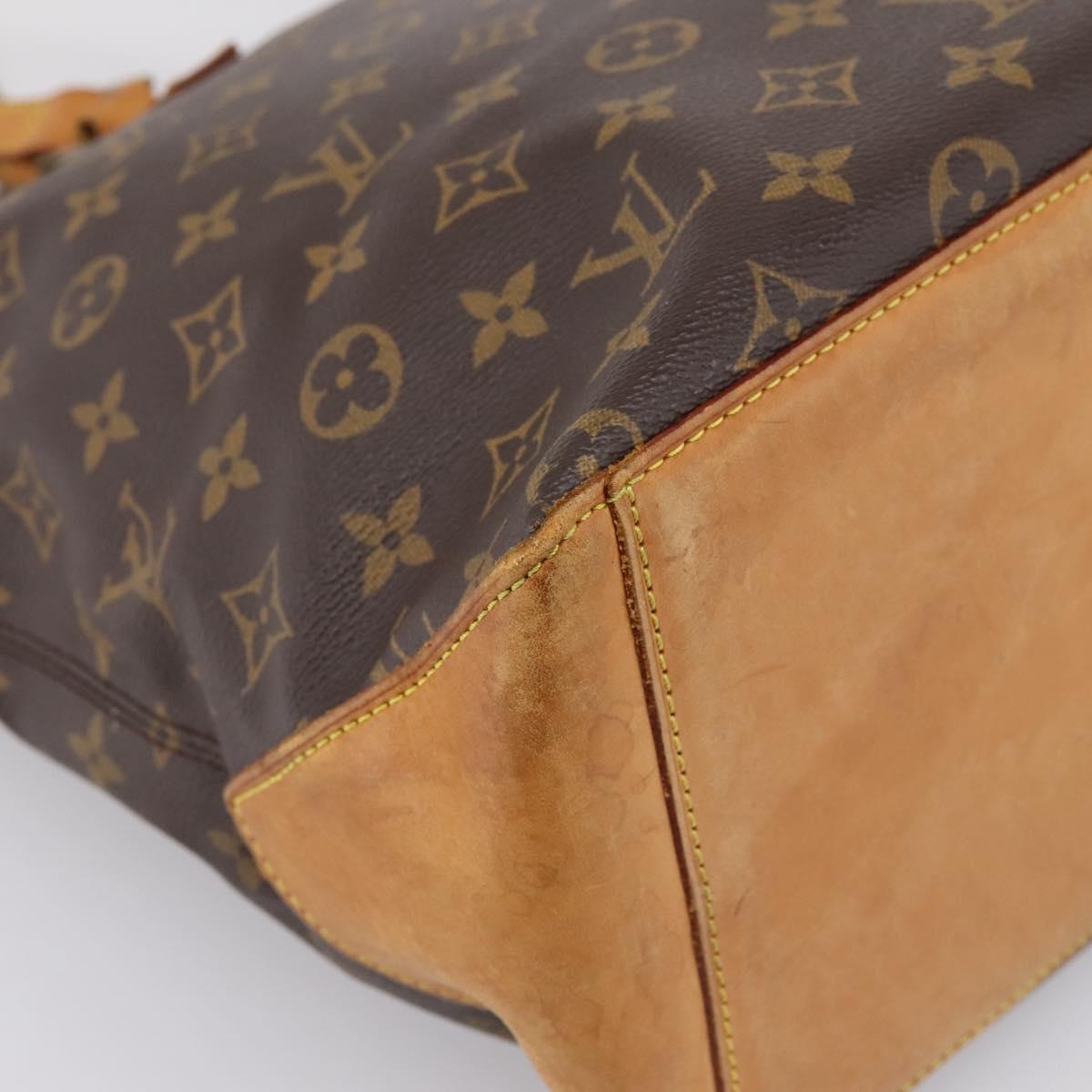 LOUIS VUITTON Monogram Cabas Mezzo Tote Bag M51151 LV Auth 202813