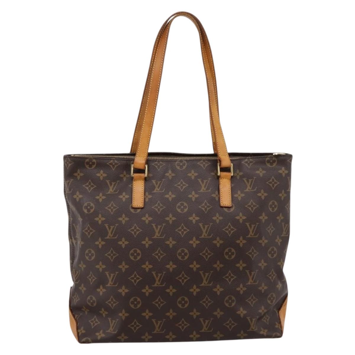 LOUIS VUITTON Monogram Cabas Mezzo Tote Bag M51151 LV Auth 202813