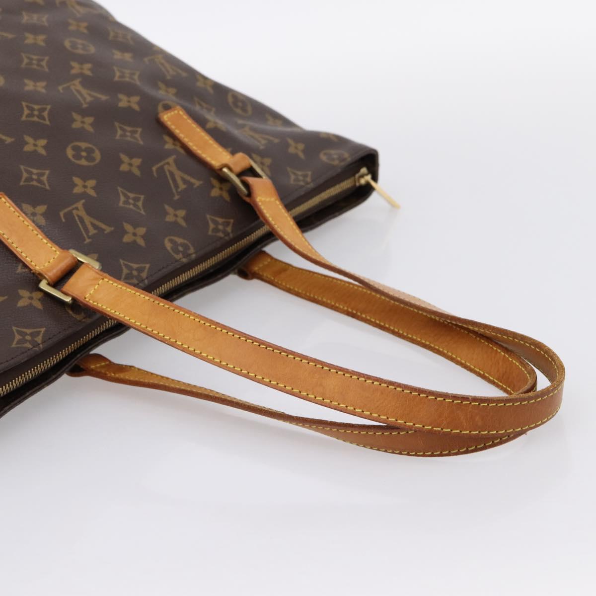 LOUIS VUITTON Monogram Cabas Mezzo Tote Bag M51151 LV Auth 202813