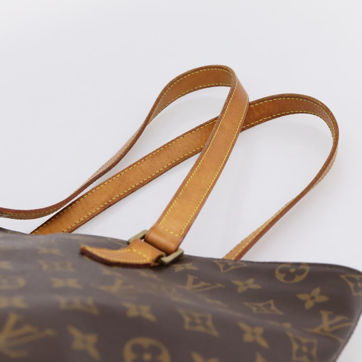 LOUIS VUITTON Monogram Cabas Mezzo Tote Bag M51151 LV Auth 202813