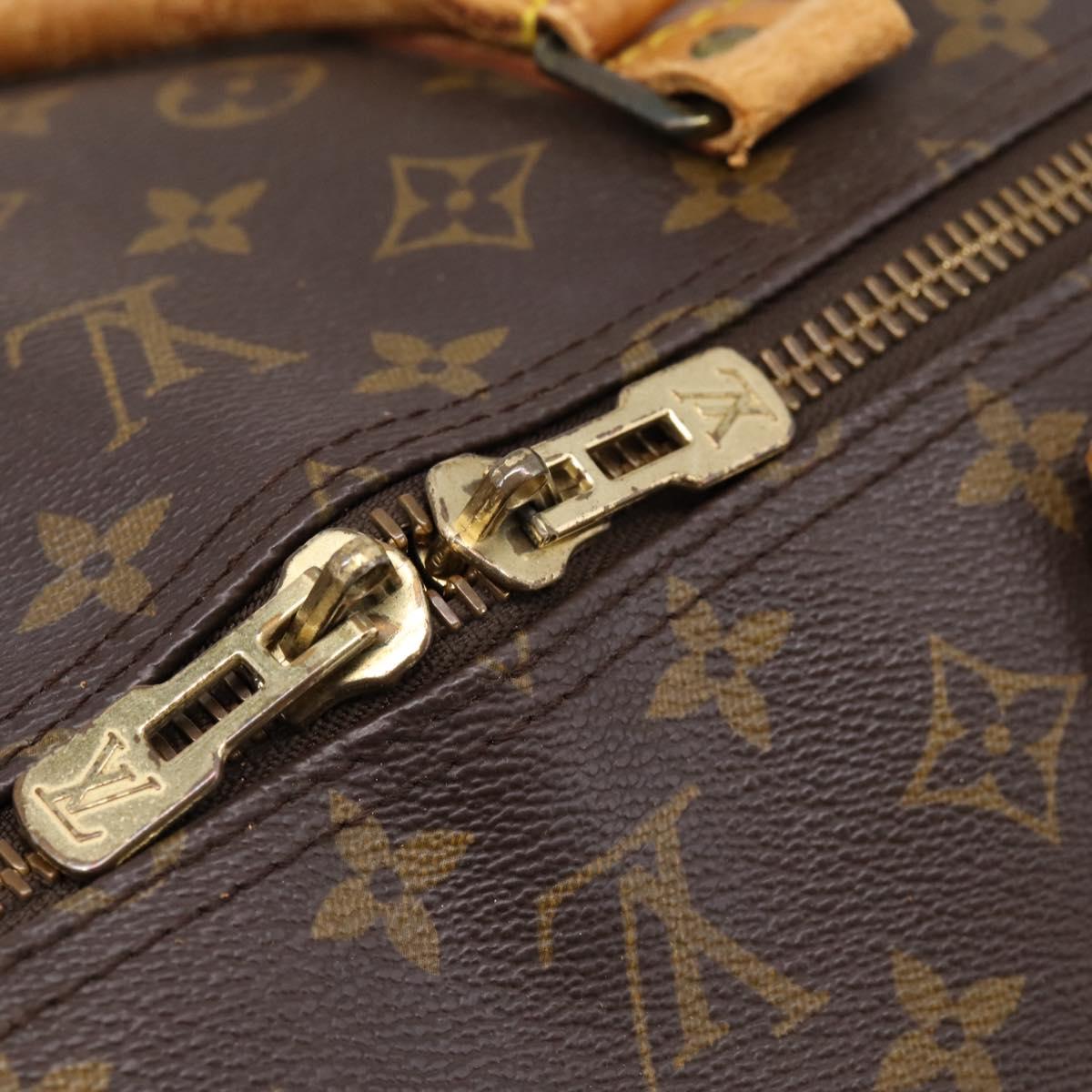 LOUIS VUITTON Monogram Keepall Bandouliere 60 Boston Bag M41412 LV Auth 202814